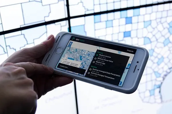 Geospatial Analytics on mobile